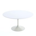 Ver imagem 1 de Mesa De Jantar Tulipa Saarinen Redonda 150Cm Laqueada Branca