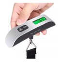 Ver imagem 3 de Balança de Mão Digital Pesa Bagagem Mala Visor Lcd até 50kg