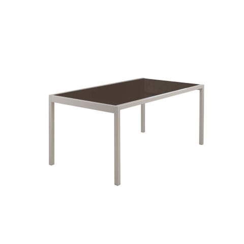 Conjunto Mesa Atenas 160cm 6 Cadeiras Premium Gol Decor Café/Champagne/Bege/Champagne