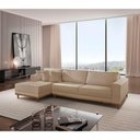 Ver imagem 1 de Sofá Cronos 03 Metros Chaise Lado Esquerdo Meu Sofá Online A226 Linho Bege
