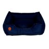 Almofada para Pet G 70X60 Azul Marinho estampada cachorrinhos - 1