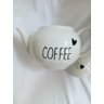 Bule para Cafe 500ml Porcelana com Desenho Coração - 2