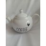 Bule para Cafe 500ml Porcelana com Desenho Coração - 4