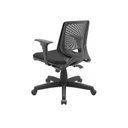 Ver imagem 4 de Cadeira Escritório Ergonômica Executiva Reclinável Apoio Braço Nr 17 Flex Comfort Preto