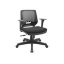 Ver imagem 2 de Cadeira Escritório Ergonômica Executiva Reclinável Apoio Braço Nr 17 Flex Comfort Preto