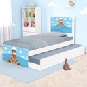 Ver imagem 1 de Bi Cama Juvenil Zap com Cabeceira Marinheiro
