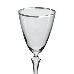 Jogo De Taças Para Vinho Tinto Em Cristal Elizabeth Decorada Com 6 Peças 250ml Crystalex - 2