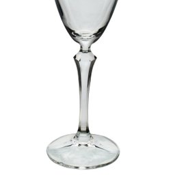 Jogo De Taças Para Vinho Tinto Em Cristal Elizabeth Decorada Com 6 Peças 250ml Crystalex - 3
