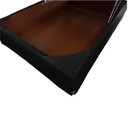 Ver imagem 3 de Saia Box Queen Matelada Com Pingente:Preto