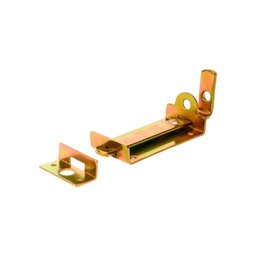 Ferrolho 3" para Portão Zincado Amarelado Cartela C203fza 3f - 1
