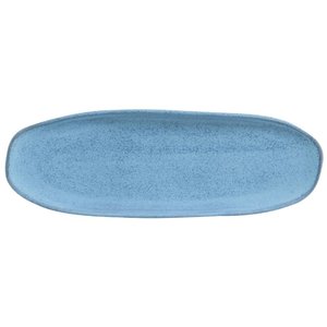 CONJUNTO C/ 4 TRAVESSAS OVAL RASA GRANDE ORGÂNICO BREEZE 36x13 CM