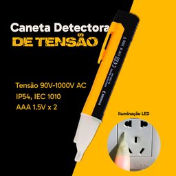Caneta Detectora de Tensão 90-1000v Ac: - 5