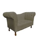 Ver imagem 2 de Recamier Divã Rio 1,50m Suede Capuccino - Dominic Decor