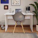 Ver imagem 2 de Mesa Retangular New City Pé Painel 120 cm Branco Gebb Work