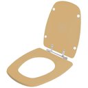 Ver imagem 2 de Assento Sanitário Monte Carlo Bege Castor para Vaso Deca