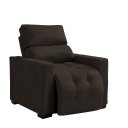 Ver imagem 3 de Poltrona Cadeira do Papai e Mamãe Reclinável Retrátil para Sala de Descanso Madri Marrom