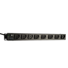 Régua 8 Tomadas Rack 19 polegada cabo 3 metros - 110v /220v 2200 Watts - 1