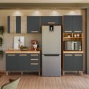 Ver imagem 3 de Conjunto de Cozinha Nubia Modulado com 11 Portas 2 Gavetas