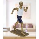 Ver imagem 3 de Estatueta Decorativa Atleta Atletismo Escultura Resina 26cm