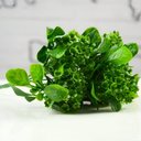 Ver imagem 2 de Kit 4 Plantas Kalanchoe Artificial Flores Verde Jardim 30cm