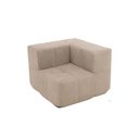 Ver imagem 1 de Sofá Modular de Canto 1 Lugar 86cm Kappesberg Boucle Capuccino