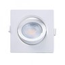Spot Embutir Quadrado Alltop LED Par20 7W 3000K 45º Taschibra - 1