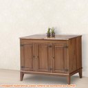 Ver imagem 2 de Buffet Antoine 3 Portas Cor Amendoa 114 Cm - 62644