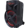 Caixa Som Amplificada Portátil Bluetooth 700W Rms Bateria Led Tws Aca 701 Suprema 2 Microfones - 3
