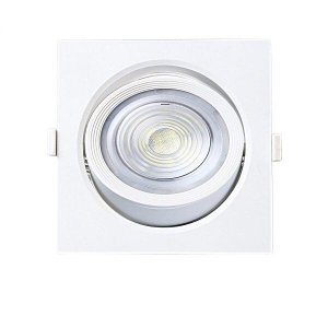 Spot Embutir Quadrado Alltop LED Par30 10W 6500K 45º Taschibra