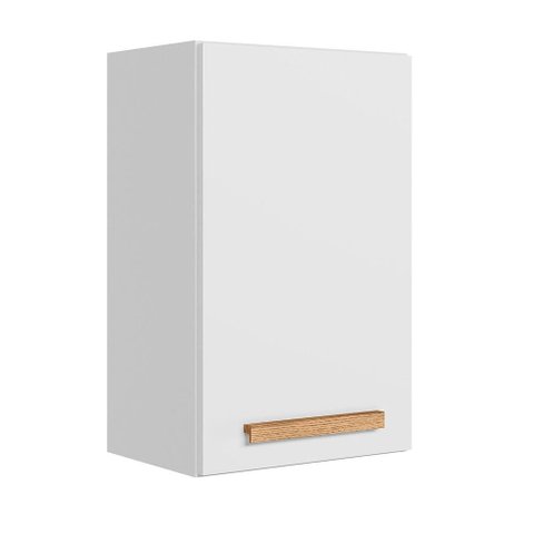 Armario de Cozinha Aéreo Intenza 40cm 1 Porta Branco/branco Uv - Nicioli