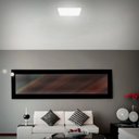 Ver imagem 1 de Luminária Plafon Borda Infinita Quadrada 24W Luz Branca Gaya