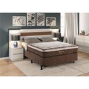 Ver imagem 1 de Cama Box Casal Ortobom Magnyfic com Ortopillow e Molas Ensacadas 65x138x188cm