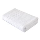 Ver imagem 2 de Kit 5 Toalhas de Banho Pet Shop Costura Dupla Felpuda Prata - Branco