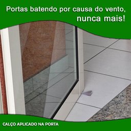 APARADOR DE PORTA CALÇO TRAVA CUNHA PROTETOR FLEXIVEL C/ 6UN - 4