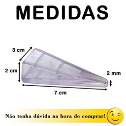 APARADOR DE PORTA CALÇO TRAVA CUNHA PROTETOR FLEXIVEL C/ 6UN - 2