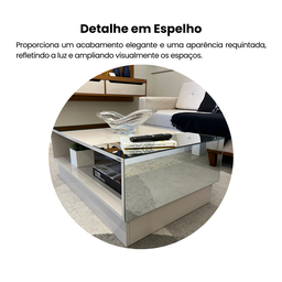 Mesa de Centro com Espelhos Detroit - 6