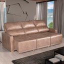 Ver imagem 2 de Sofá 4 Lugares 2,50m Retrátil e Reclinável Lyon Bom Pastor