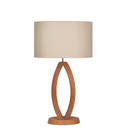 Ver imagem 1 de Abajur Mônaco Madeira Mdf para Sala Iluminação Aconchegante