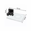 Ver imagem 1 de Saboneteira para Banheiro de Parede Cubit