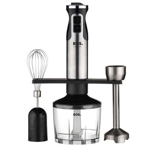 Mixer Eos 3 em 1 12 Velocidades 850w Inox e Preto Emx03 110v