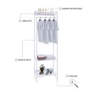 Ver imagem 4 de Estante Closet c/03 Prateleiras Dynamica 60 cm Est.Branca