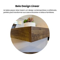 Mesa de Centro com Rodízio Quadrada Saara - 8