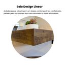 Ver mais imagens de Mesa de Centro com Rodízio Quadrada Saara