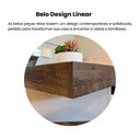 Ver imagem 7 de Mesa de Centro com Rodízio Quadrada Saara Marrom
