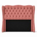 Ver imagem 2 de Cabeceira para Cama Box Casal Queen 1.60 Tecido Boucle:Rosa