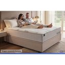 Ver imagem 3 de Cama Box Baú Crc King +Colchão Molas Boutique Ortobom 193