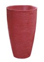 Ver imagem 4 de Kit 4 Vaso Planta 65x40 Oval Moderno Polietileno BGPLASTICOS VINHO BORDO 021