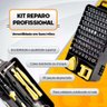 Kit Ferramentas 115 Peças Jogo Mini Chaves Precisão Multiuso Celular Notebook Tablet Bom-3114 - 4