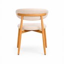 Ver imagem 4 de Kit 2 Cadeiras Decorativas Sala de Jantar Luxo Mavie Linho Cru - Mozzelar