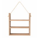 Ver imagem 1 de Prateleira Refúgio Suspensa em MDF Decorativa Sala Banheiro